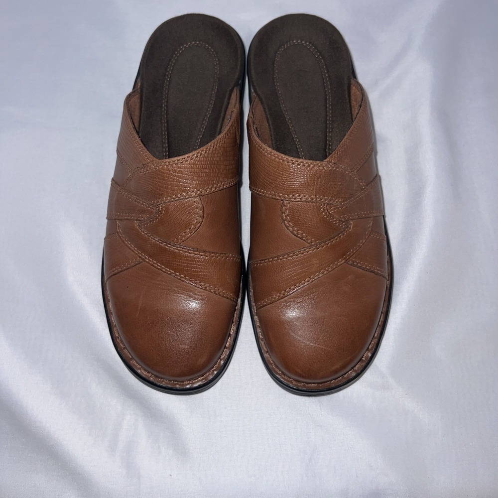 Clarks Women's Shoes Size 7 Slip On Clog Mules BNWOB